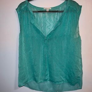 American Eagle Outfitters Women’s Large sleeveless sheer top